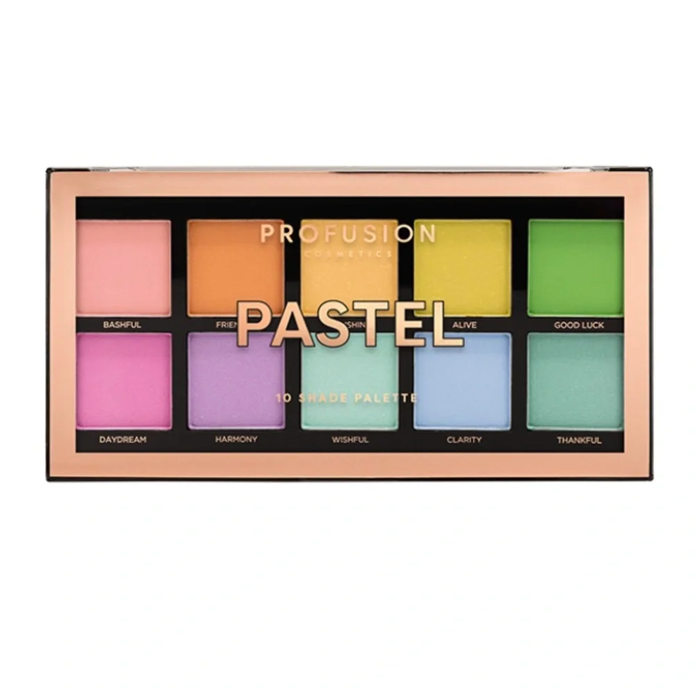 💎 Profusion Cosmetics PASTEL 10 SHADE PALETTE New